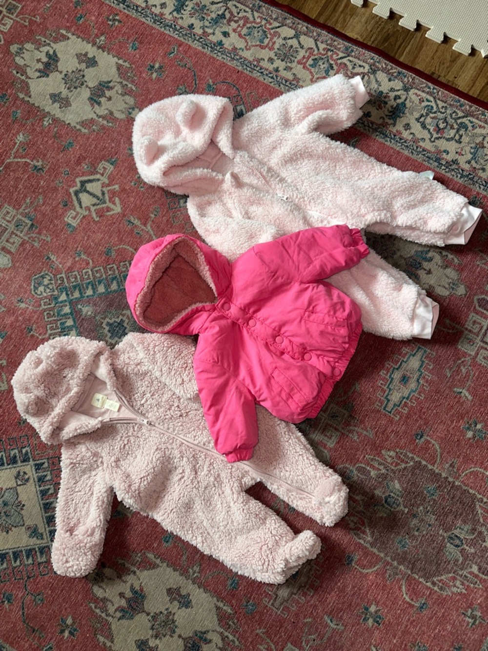 3 months girl warm clothes Lot